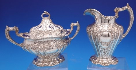 Sugar and Creamer Set Grand - Sugar Bowl #598 5 1/2